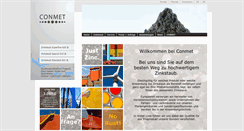 Desktop Screenshot of conmet.de